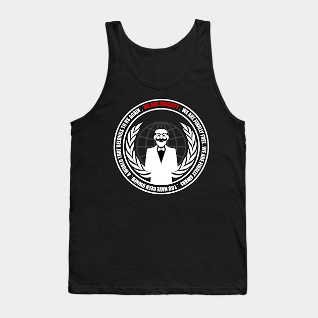 We are fsociety Tank Top by Melkron